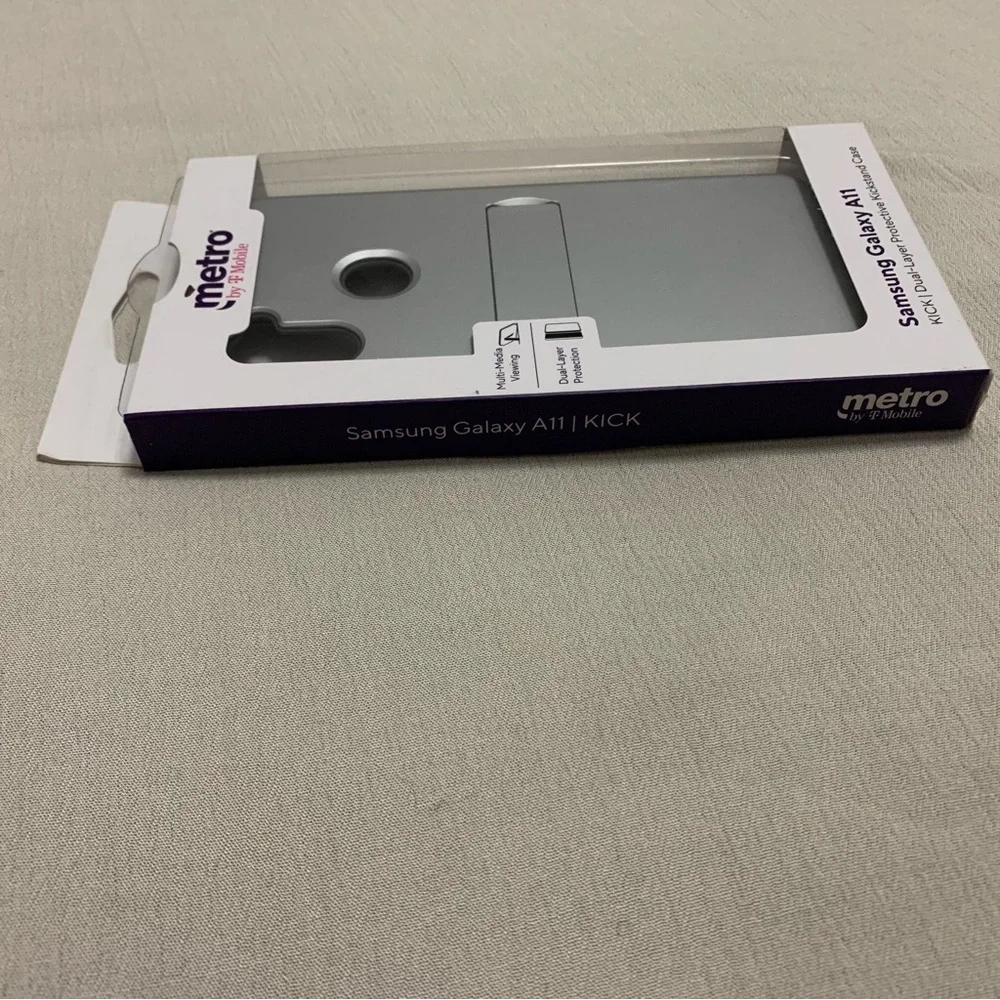 Samsung Galaxy A11 KICK | Dual-Layer Protective Kickstand Case Metro by T-Mobile